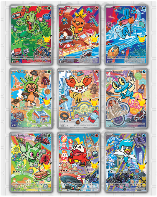 Pokémon First Partner Illustration Collection Serie 3