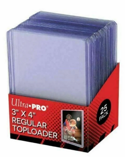 Ultra PRO 3" x 4" Toploader Premium Super Clear (25-pack)
