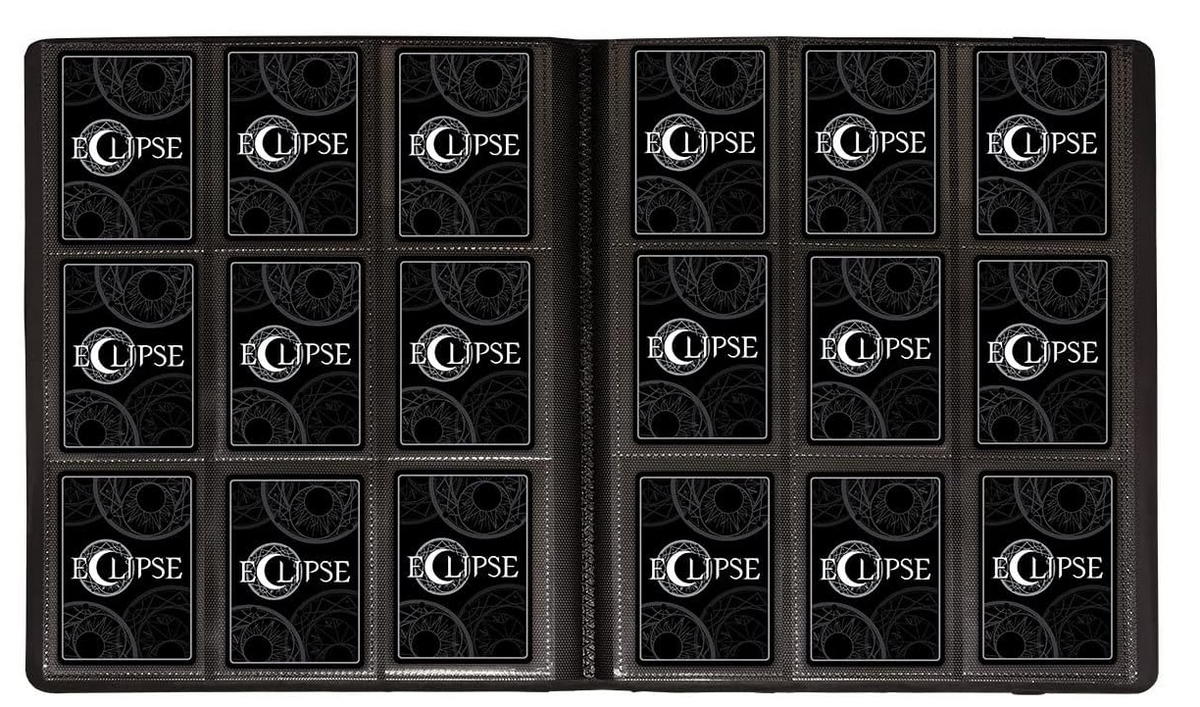PRO-BINDER 9-Pocket Eclipse Jet Black - Ultra PRO