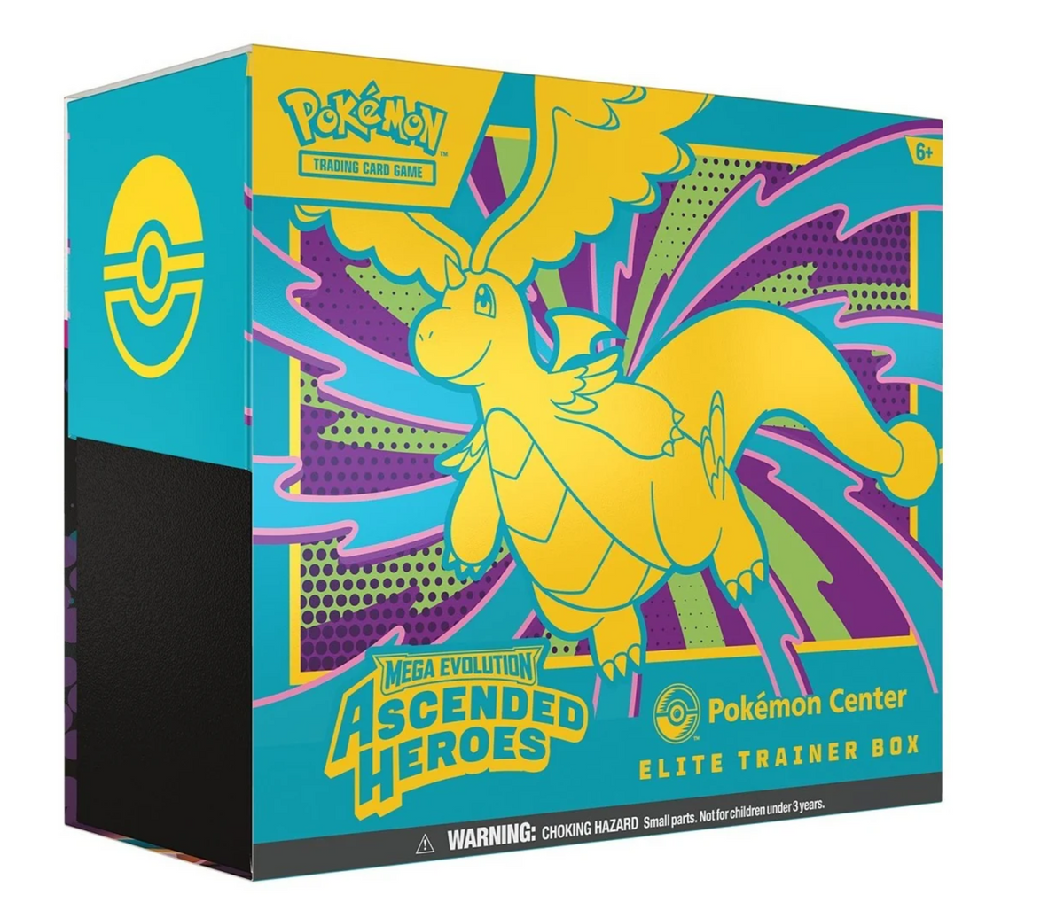Pokémon TCG Mega Evolution Ascended Heroes Pokémon Center Elite Trainer Box