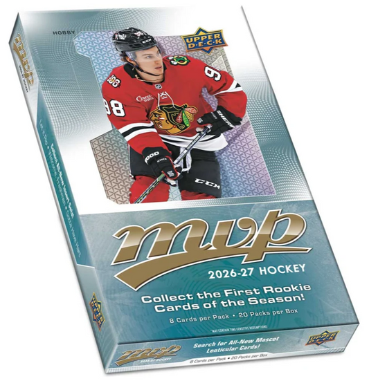 Upper Deck 2026-27 NHL MVP Hockey Hobby Box