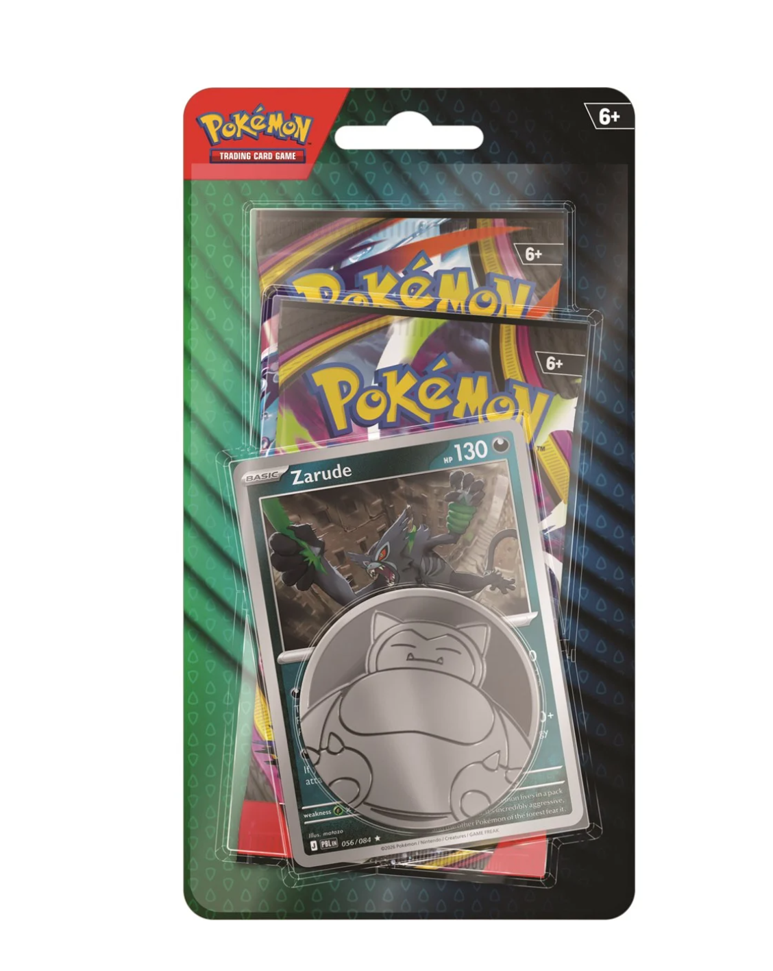 Pokemon Zarude 2-Pack Blister Version 1