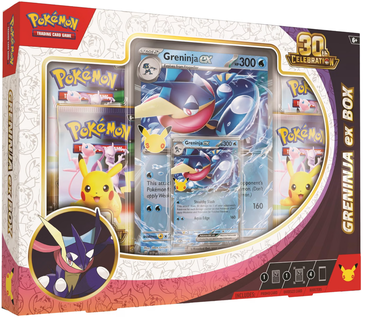 Pokémon TCG: 30th Celebration – Greninja ex Box