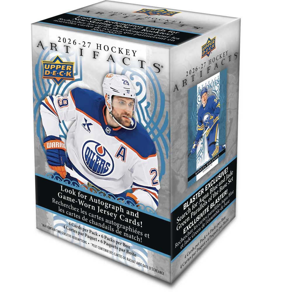 2026-27 Upper Deck NHL Artifacts – Blaster Box