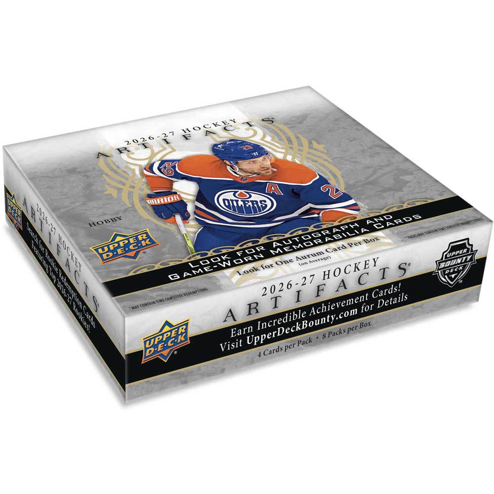 2026-27 Upper Deck NHL Artifacts – Hobby Booster Box