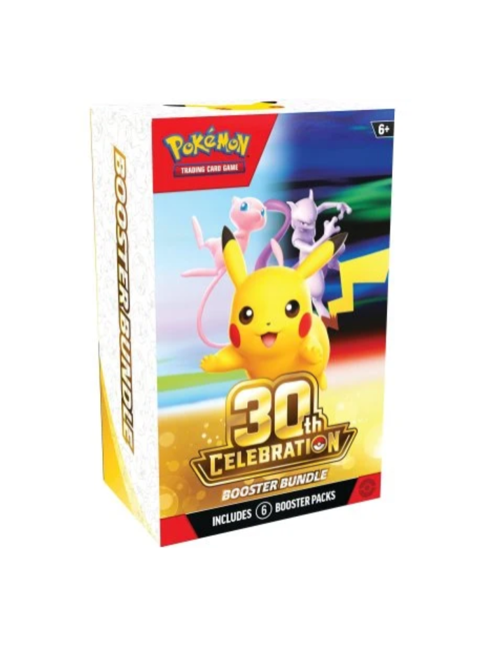 Pokémon TCG: 30th Celebration Booster Bundle – 6 boosters