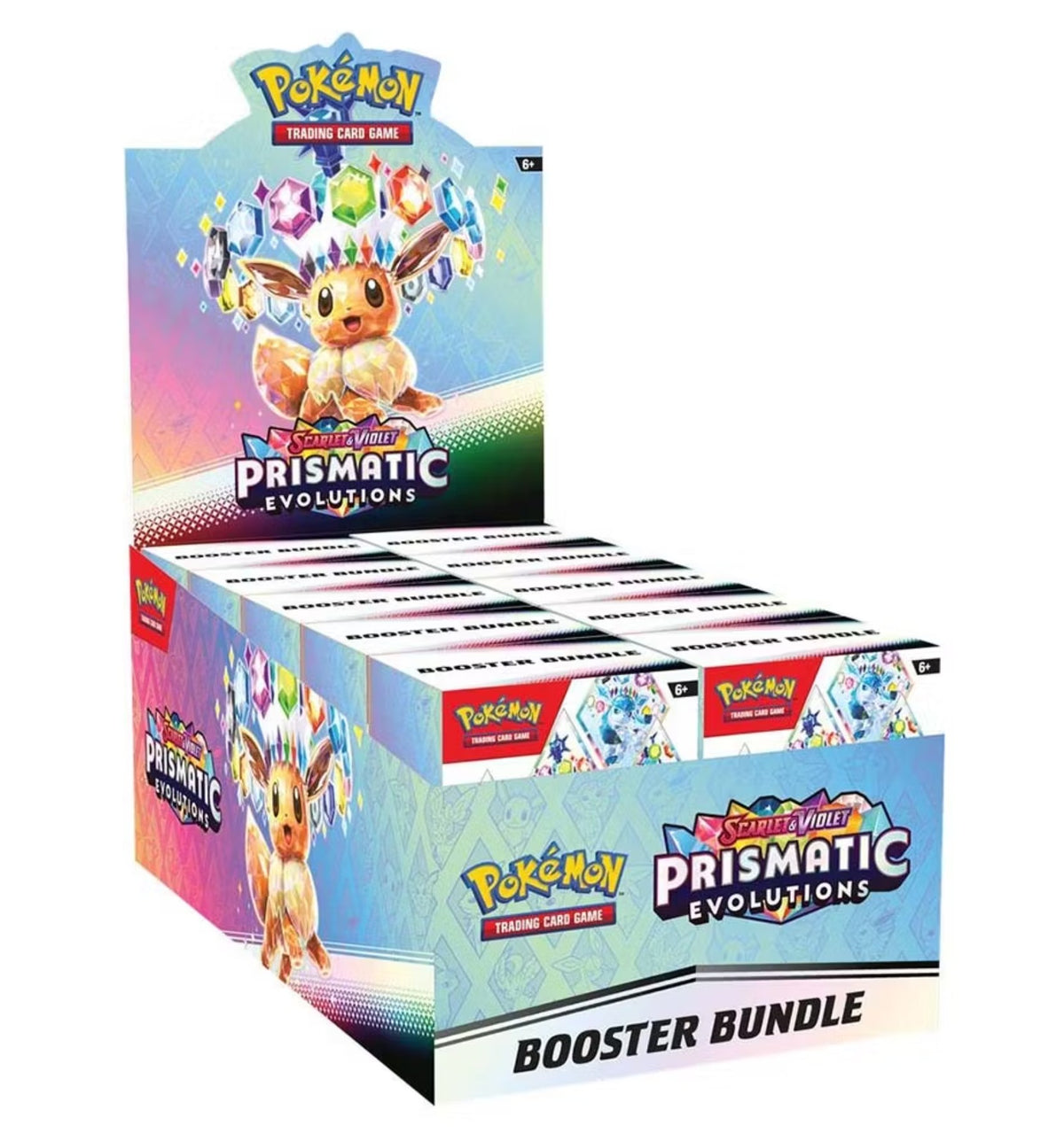 Pokémon TCG: Scarlet & Violet – Prismatic Evolutions Booster Bundle Display (10 st) Sealed