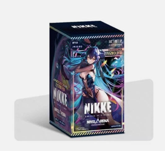 NIKKE: Goddess of Victory – Nivel Arena BT03 Unbreakable Booster Box (KOR)